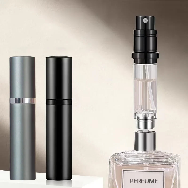 5ml Mini Portable Bottom-Filling Perfume Spray Bottle | Refillable Travel Atomizer