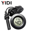 Mini LCD Digital Thermometer Hygrometer | Dual Probe Temperature Humidity Monitor