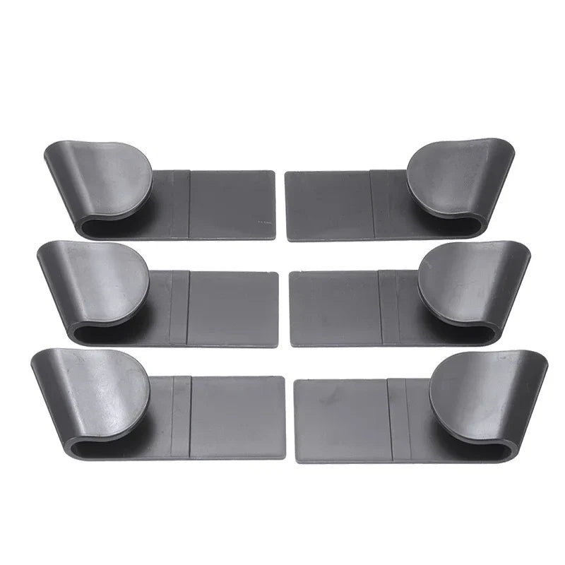 Wall-Mounted Pot Lid Holder Set | 6-Pack Kitchen Organizer