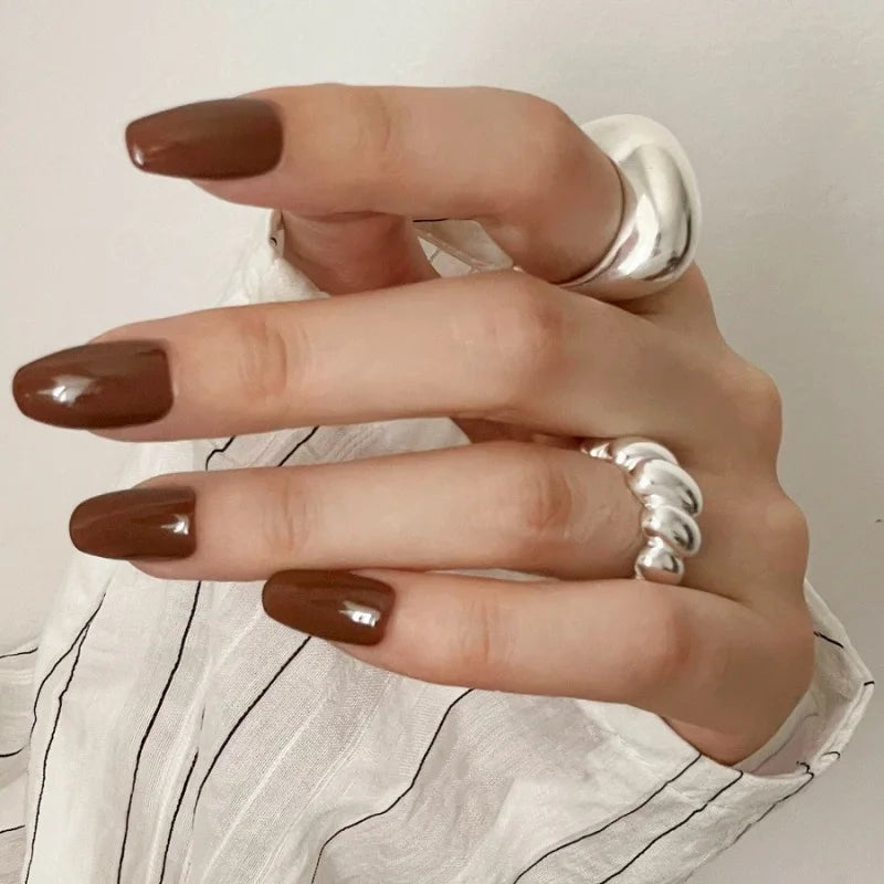 VENTFILLE 925 Sterling Silver Arched Wide Geometric Punk Ring | Asymmetric Cocktail Jewelry