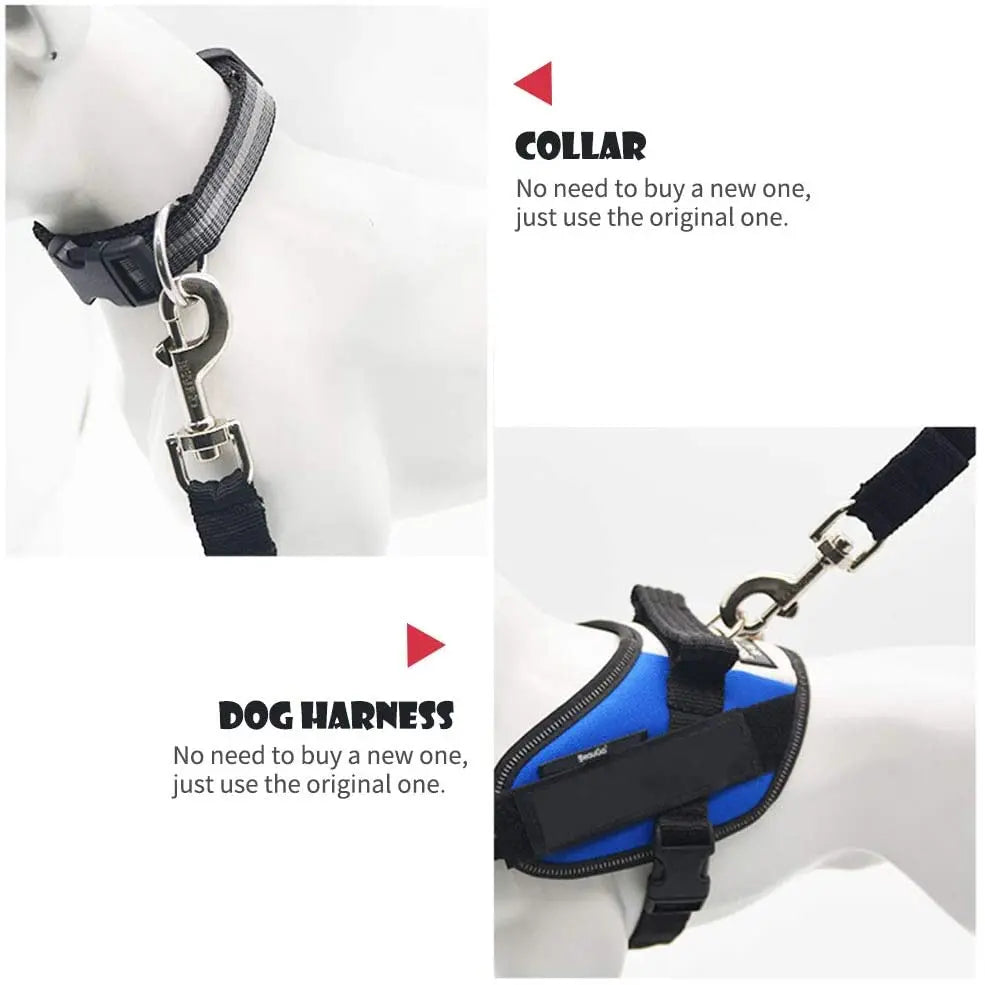 Dog Seat Belt | Quick Release Pet Safety Belt for Car Travel
