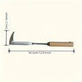 Heavy-Duty Carbon Steel Hand Shovel | Ergonomic Weeding Tool for Cracks and Gardens