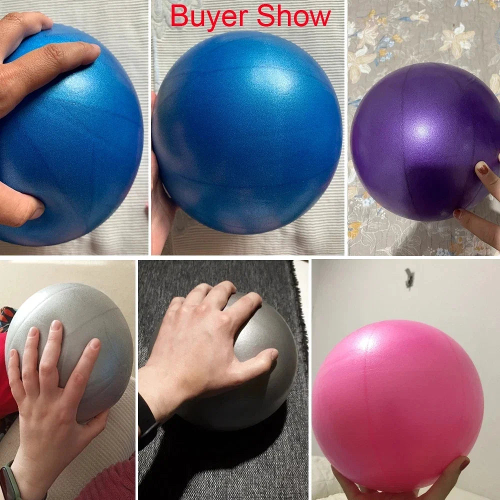 25cm Yoga Balance Ball | Small Pilates Ball for Home Fitness Training