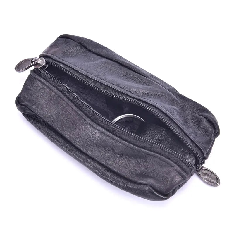 Mini Zipper Purse for Money and Coins | Small Soft Wallet