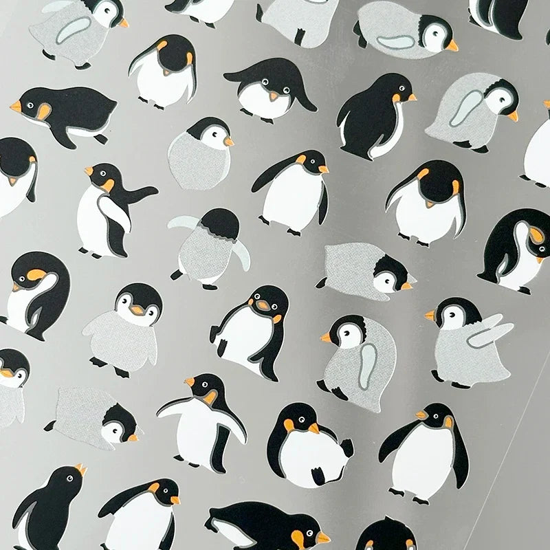 Cute Animal Sticker Pack for DIY Journaling and Scrapbooking | 50+ Pieces