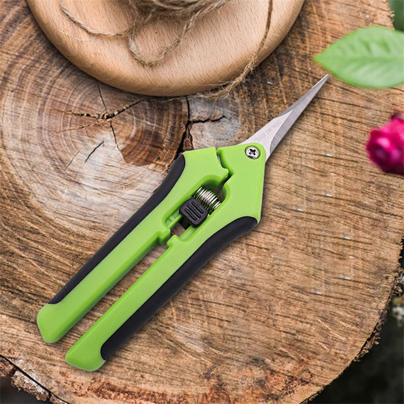 6.5 Inch Gardening Scissors Hand Pruner | Pruning Shears with Stainless Steel Blades