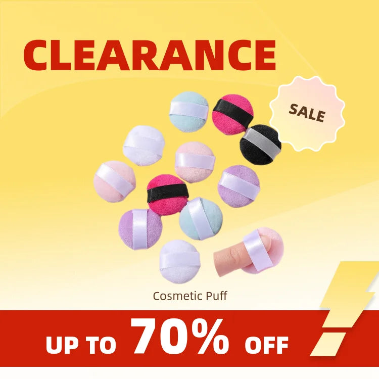 Mini Finger Puff Set | Professional Cosmetic Sponge for Concealer and Foundation