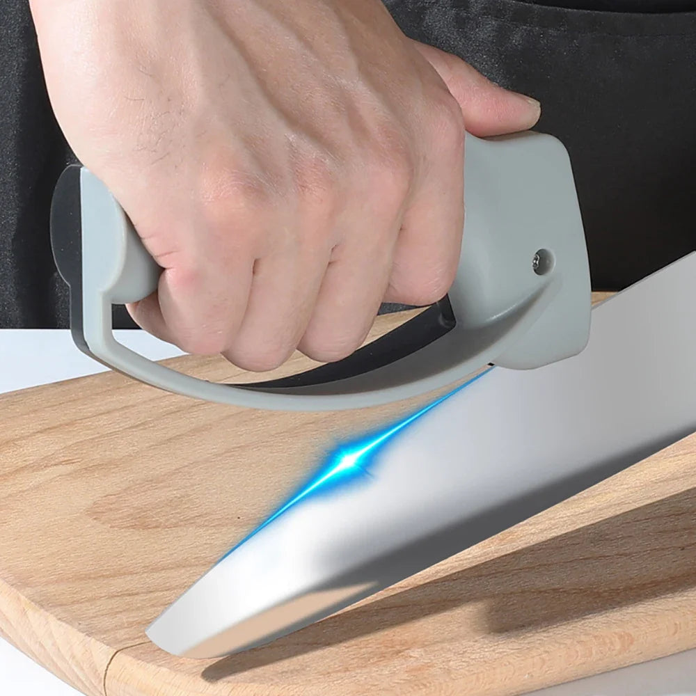 Manual Knife Sharpener | Quick Whetstone Kitchen Tool