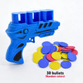 Kids Foam Disc Launcher Gun | Safe Outdoor Flying Saucer Toy