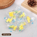10 Pairs Sponge Earplugs | Noise-Isolating Sleep & Work Earplug Set
