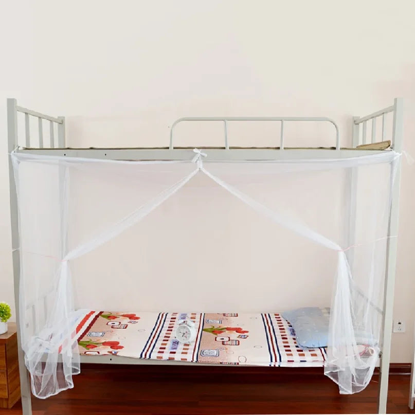 Queen Size Mosquito Net for Bed | 4 Corner Post Canopy Netting
