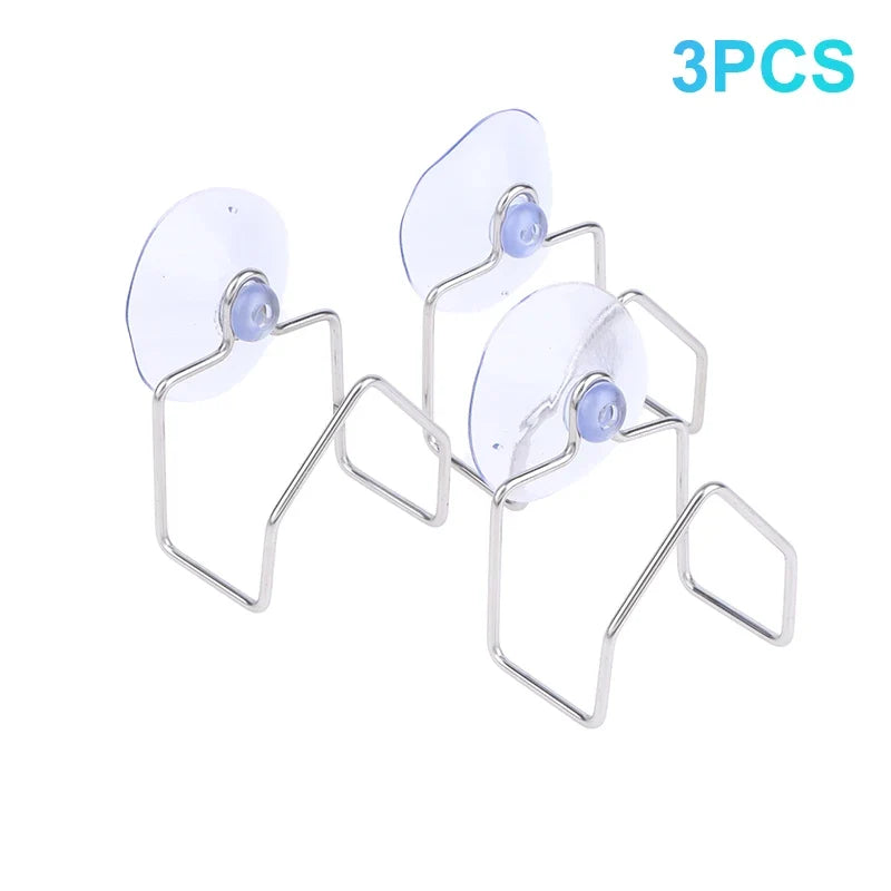 Stainless Steel Sink Organizer Drain Rack | Kitchen Sponge Holder with Suction Cup