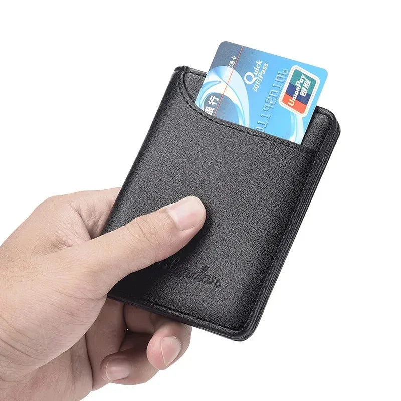 Ultra Thin Vertical Wallet for Men | Minimalist Card Holder