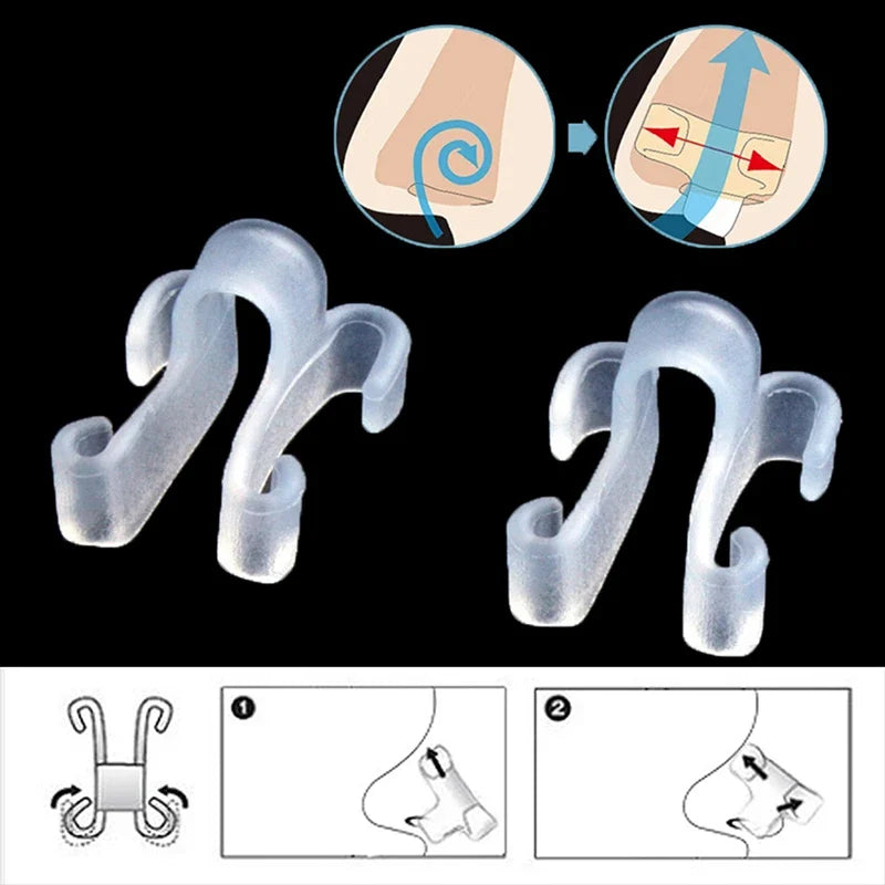 Anti-Snoring Nose Clip | Sleep Aid Breathing Device