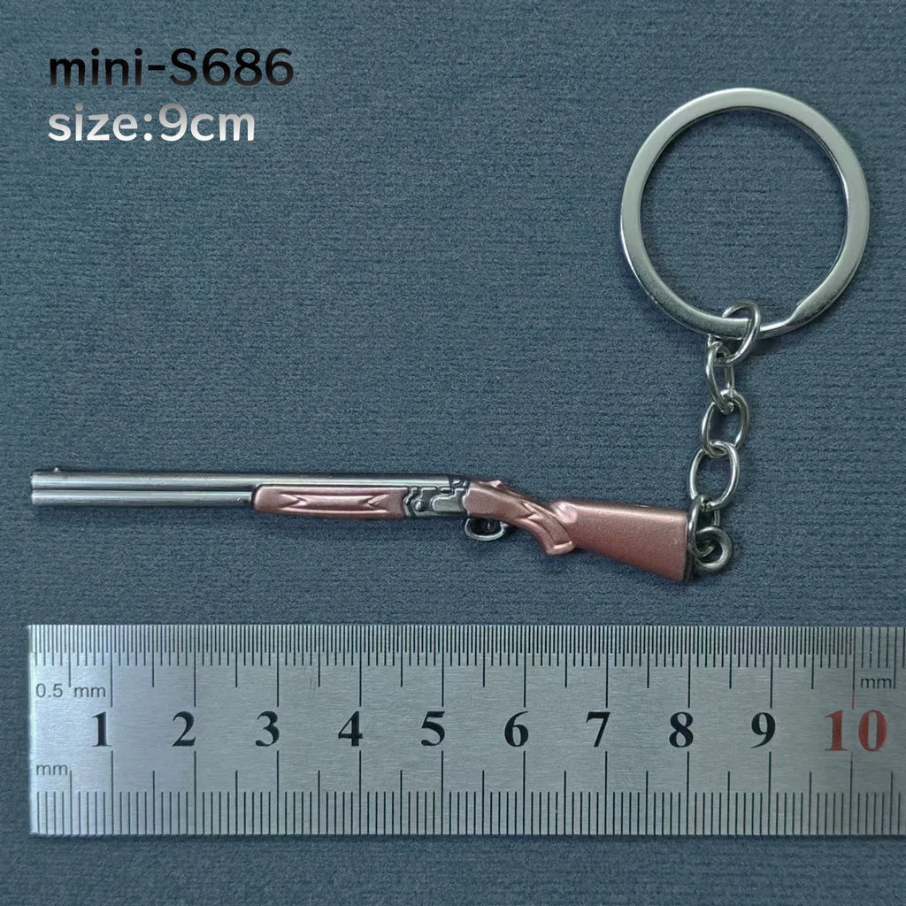 Mini Keychain Pendant 98k Alloy Gun Model | PUBG Battlefield Gift for Men