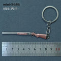 Mini Keychain Pendant 98k Alloy Gun Model | PUBG Battlefield Gift for Men