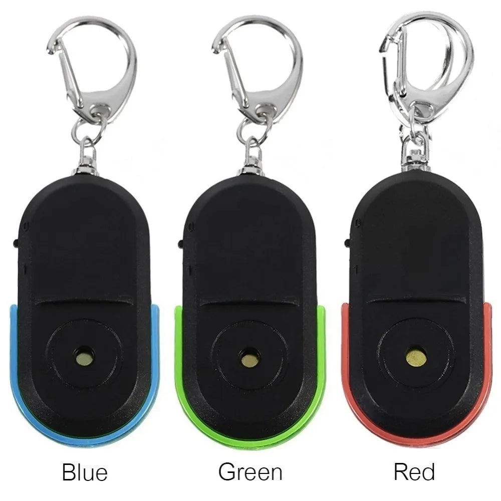 Smart Wireless Anti-Lost Key Finder | Whistle Activated Alarm with LED Light