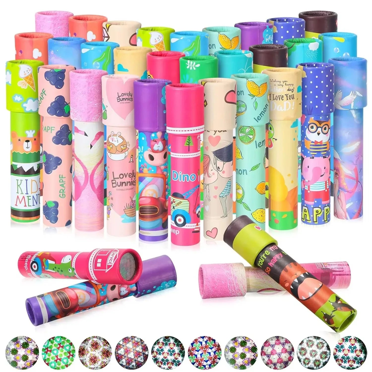 Kaleidoscope Toy for Kids | Rotating Colorful Learning Toy