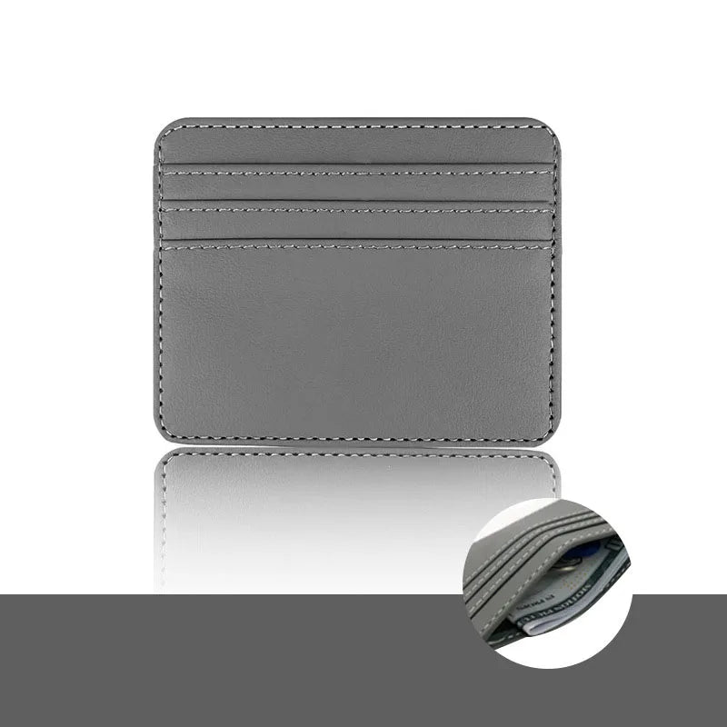 Ultra Thin Mini Card Holder Wallet | Simple RFID Blocking Credit Card Case