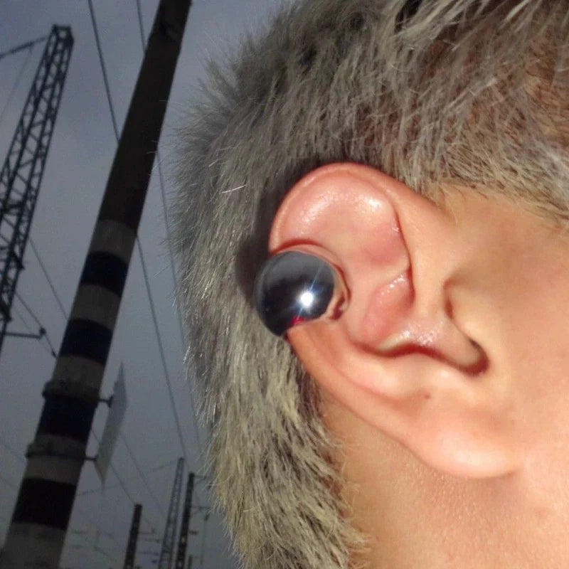 Punk C-Shaped Earrings | Geometric Hoops for Men and Women