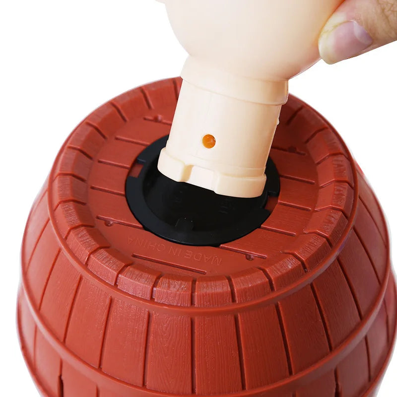 Pirate Barrel Toy Game | Jumping Pirates Bucket Sword Stab Family Interactive Game