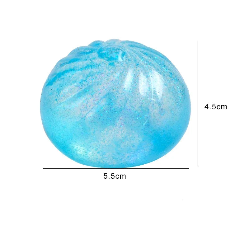 Creative Toy Maltose Steamed Bun | Stress Relief Kneading Toy with Slow Rebound Music
