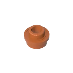 PL.ROUND 1X1 W. THROUGHG. HOLE Building Blocks 85861 28626 | Compatible with Lego MOC Gifts