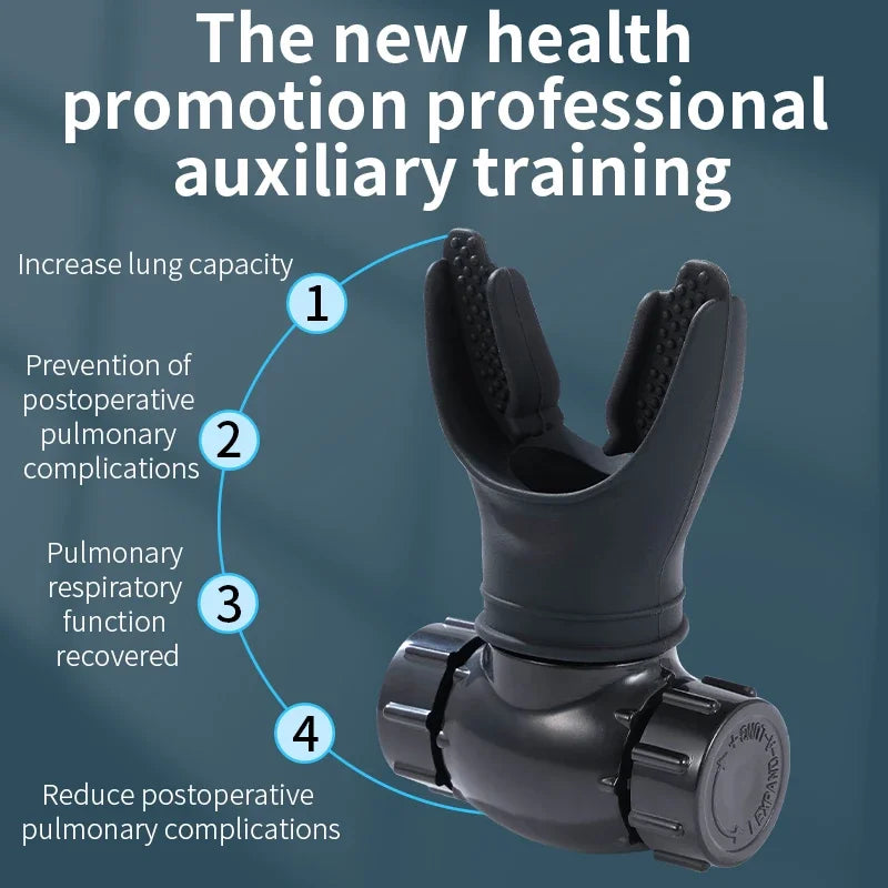 Silicone Respiratory Trainer | Lung Ventilator for High-Altitude Training