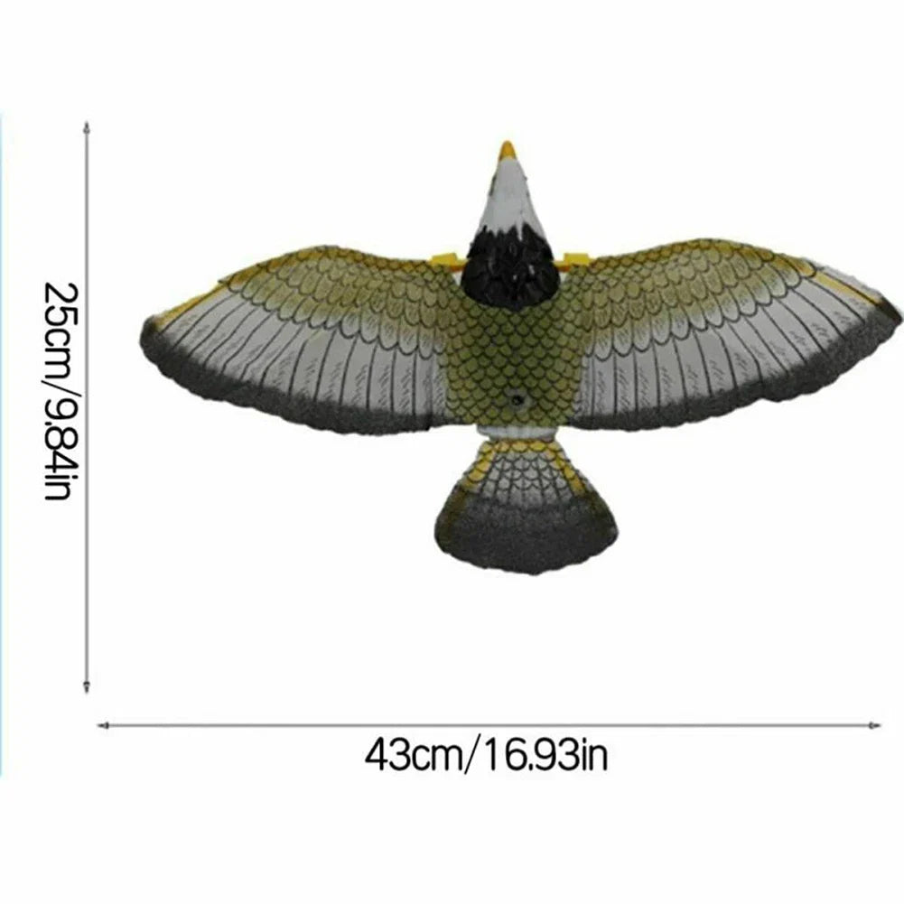 Hanging Eagle Hawk Bird Scarer Deterrent | Garden Pest Protection Decoy