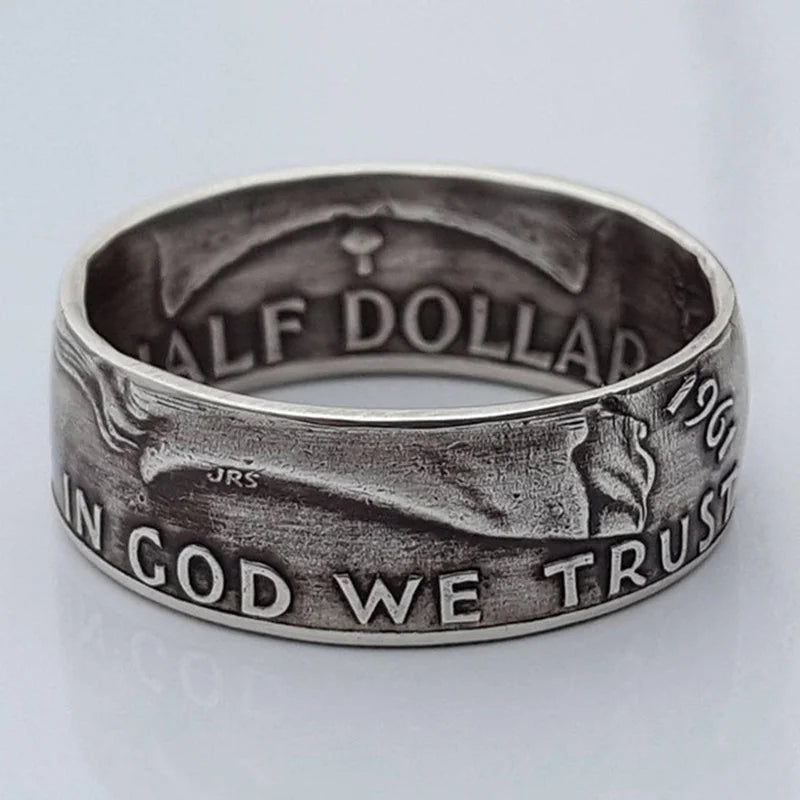 S925 Sterling Silver Vintage Embossed Ring for Women | Classic Wedding Band
