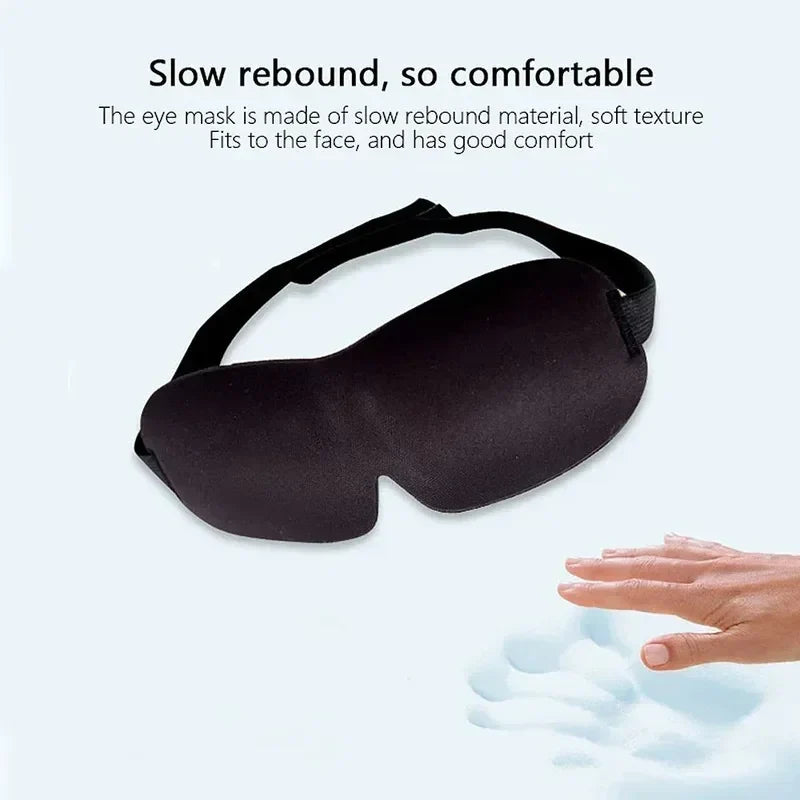3D Sleep Mask for Men and Women | Light Blocking Eye Mask for Comfort