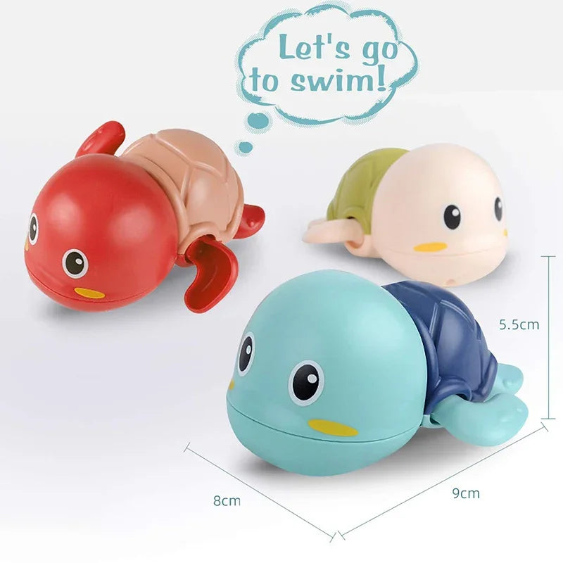 Whale Clockwork Bath Toy | Wind-Up Swimming Water Play for Toddlers