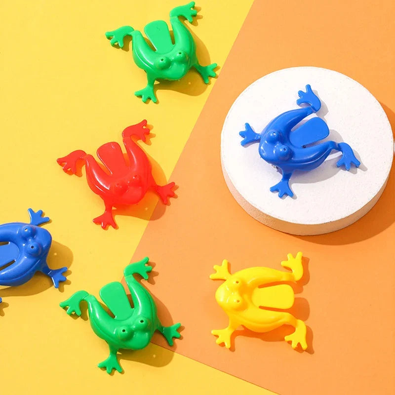 Jumping Frog Fidget Toy Set | Stress Relief Bounce Toy for Kids