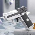 Mini Water Pistol | Mechanical Continuous Firing Water Gun for Summer Pool Play