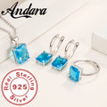 Andara 925 Sterling Silver Heart Jewelry Set | Romantic Birthday Valentine's Day Gift
