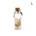 Pet Memorial Bottle for Pet Hair | Keepsake Urn with Silver Accessories