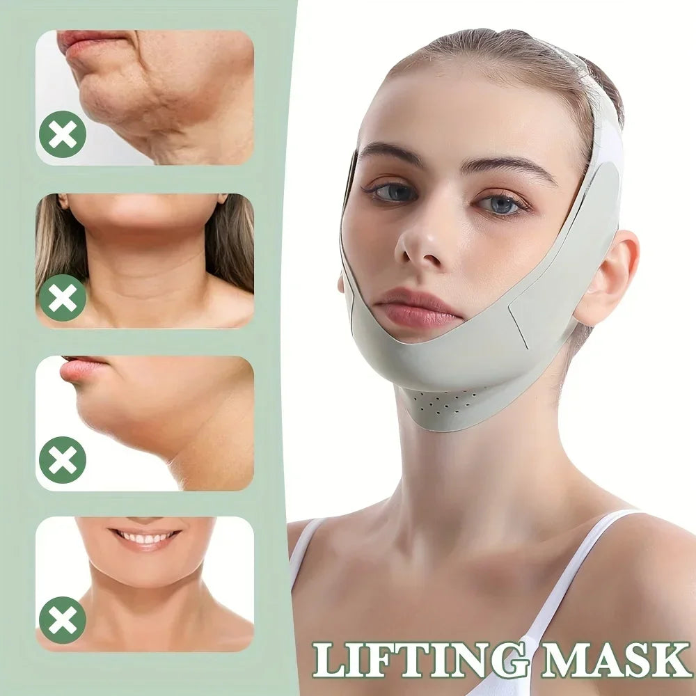 Reusable Face Slimming Bandage | V Line Face Shaper for Chin and Cheek Lift