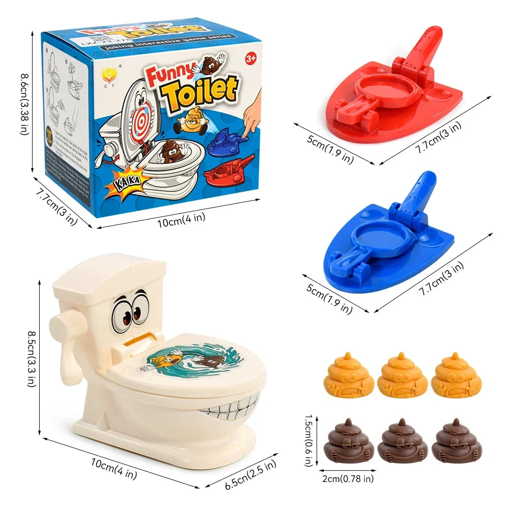 Poop Launcher Catapult Game | Silly Two-Player Toilet Battle Game