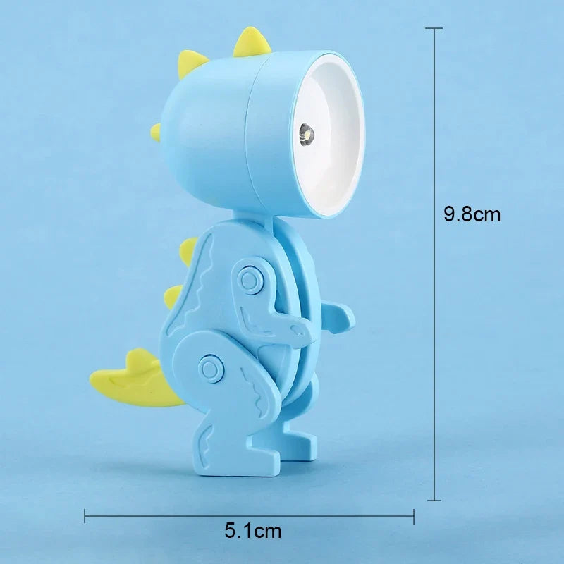Mini Dinosaur Night Light | Battery-Powered LED Lamp for Kids