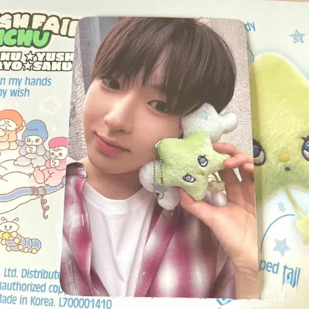 SION RIKU YUSHI JAEHEE RYO SAKUYA Single Wish Wichu Keyring | Kpop Star Bag Charm Gift