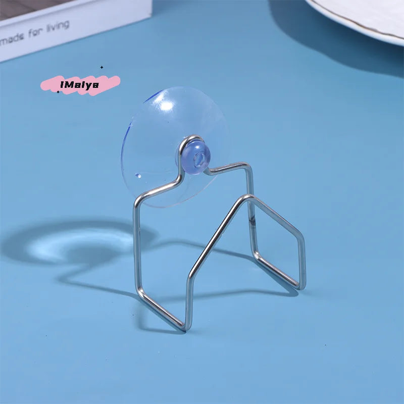 Stainless Steel Sink Organizer Drain Rack | Kitchen Sponge Holder with Suction Cup