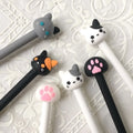 Cute Cat Gel Pens Set | 10 Pack Kawaii Claw Pens for Journaling