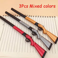 3Pcs Creative Toy Gun Gel Pens | Fun Sci-Fi Writing Set