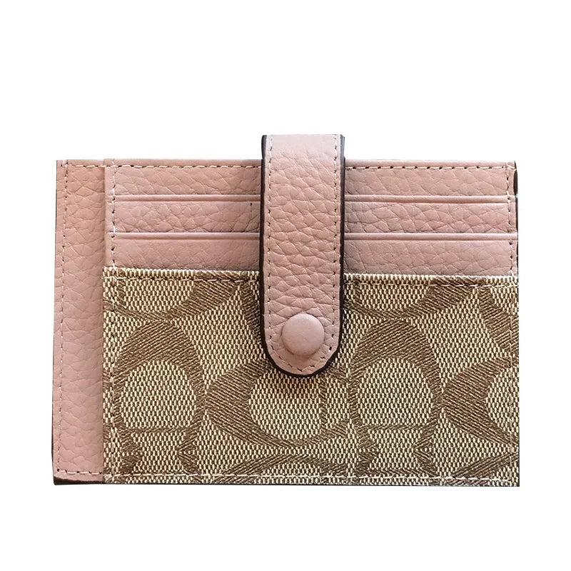 Compact RFID Wallet for Women | Slim Card Holder and Coin Purse