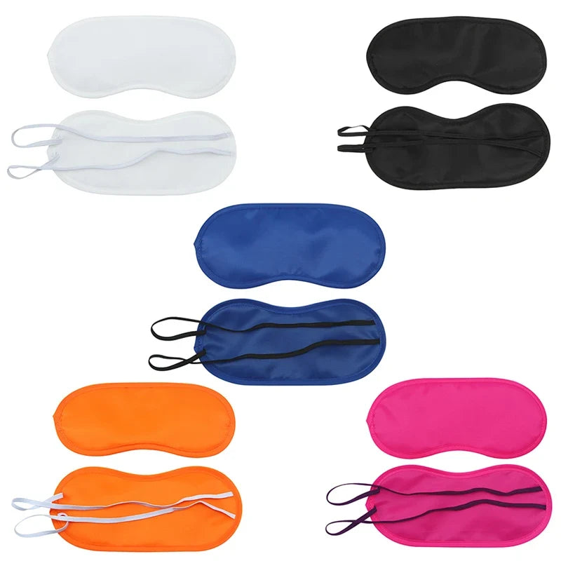 Disposable Sleep Eye Mask | 10 Pack Blackout Blindfold for Travel and Home