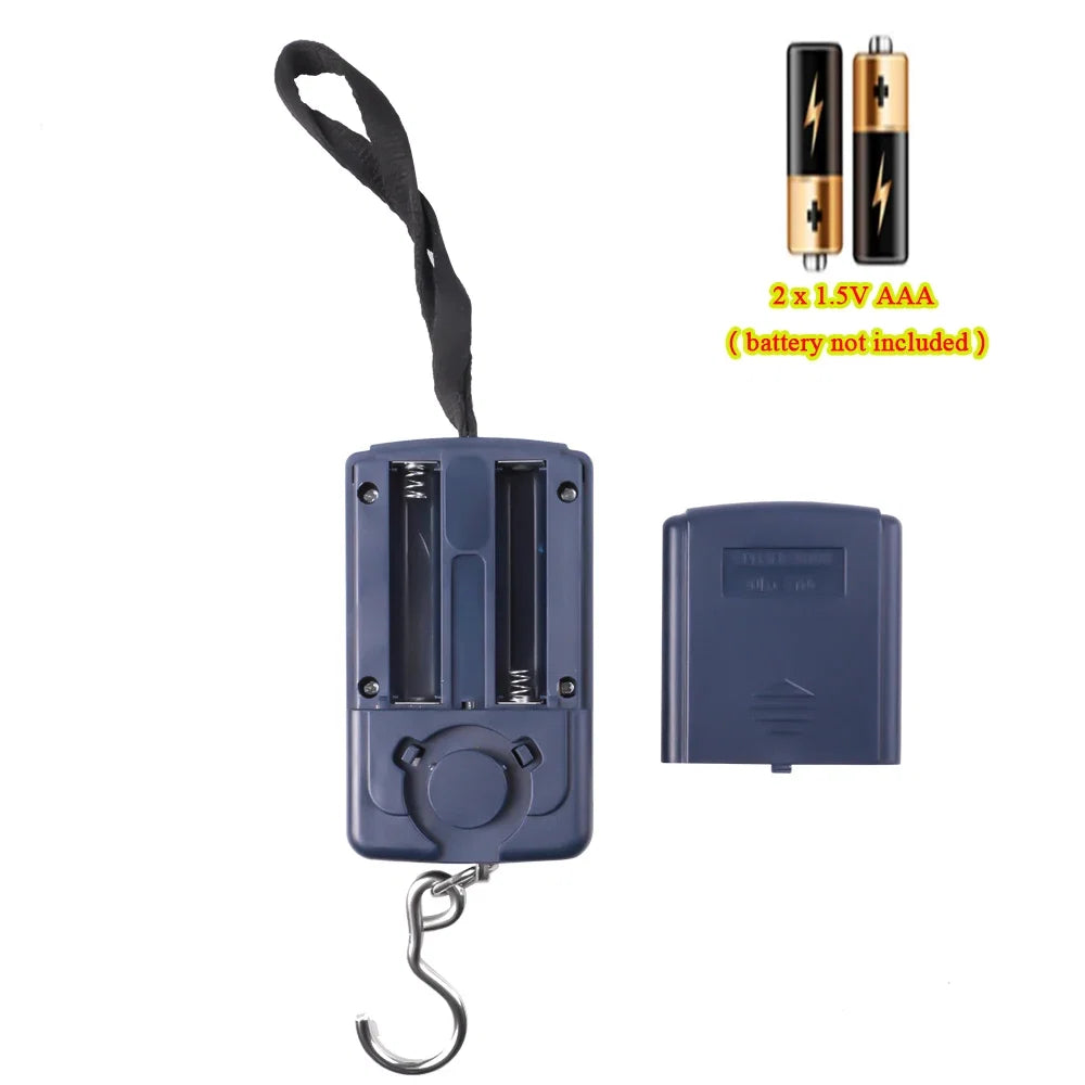 Portable Digital Hanging Scale | 0.01kg to 40kg LCD Luggage Weighing Scale