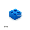 60pcs DIY Building Blocks Thick Figures Bricks 2x2 Dots | Educational Creative Toy for Children