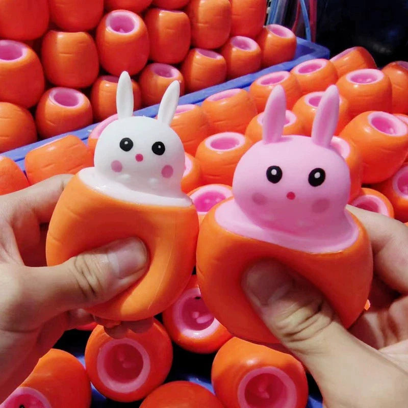 Funny Pop-Up Slow Rebound Squishy Cheese Mouse Cup | Stress Relief Desk Toy