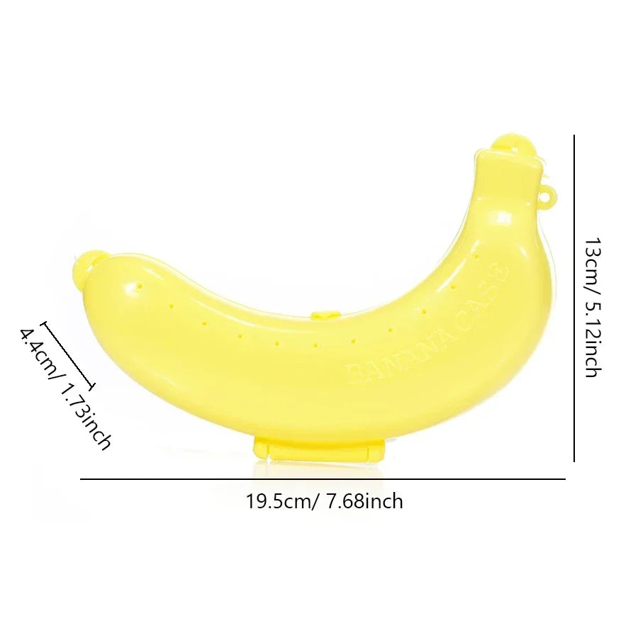 Banana Storage Box for Outdoor Travel | Cute Protective Container