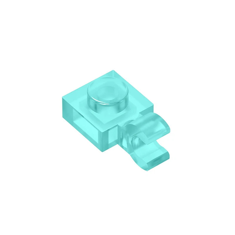 PLATE 1X1 W/HOLDER VERTICAL Building Block | Compatible with Lego 6019 61252